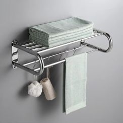 3Pcs Bathroom Telescopic Towel Rack