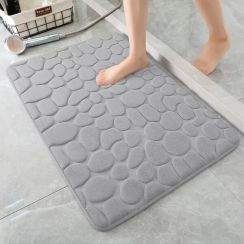 4Pcs Memory Foam Bath Mat