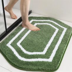 4Pcs Washable Non Slip Bathroom Mat